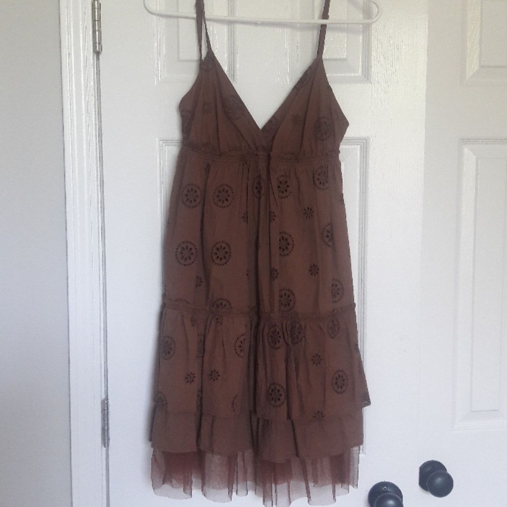 🍁🍂🍃Fall bohemian eyelet dress